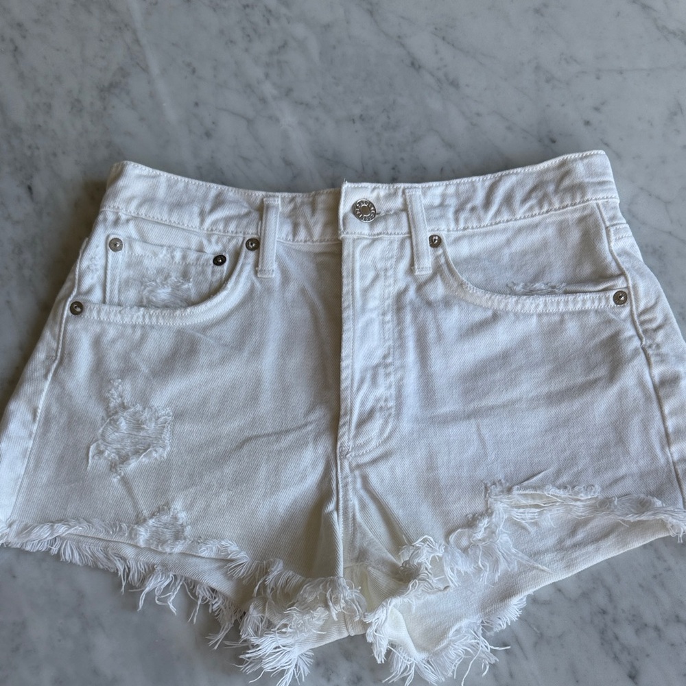 AGOLDE Cut Off Shorts